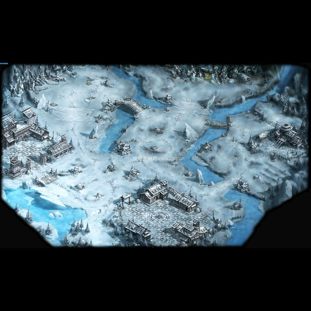 冰雪地图系列0073