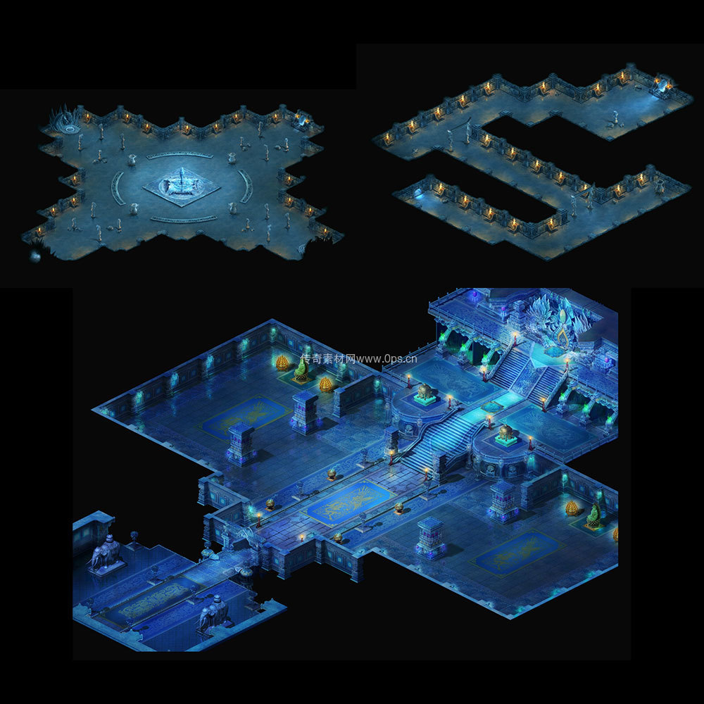 冰雪地图系列0074