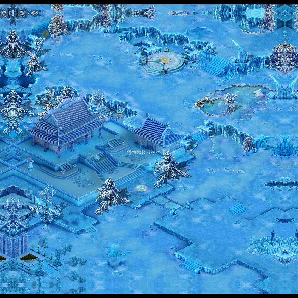 冰雪地图系列0075