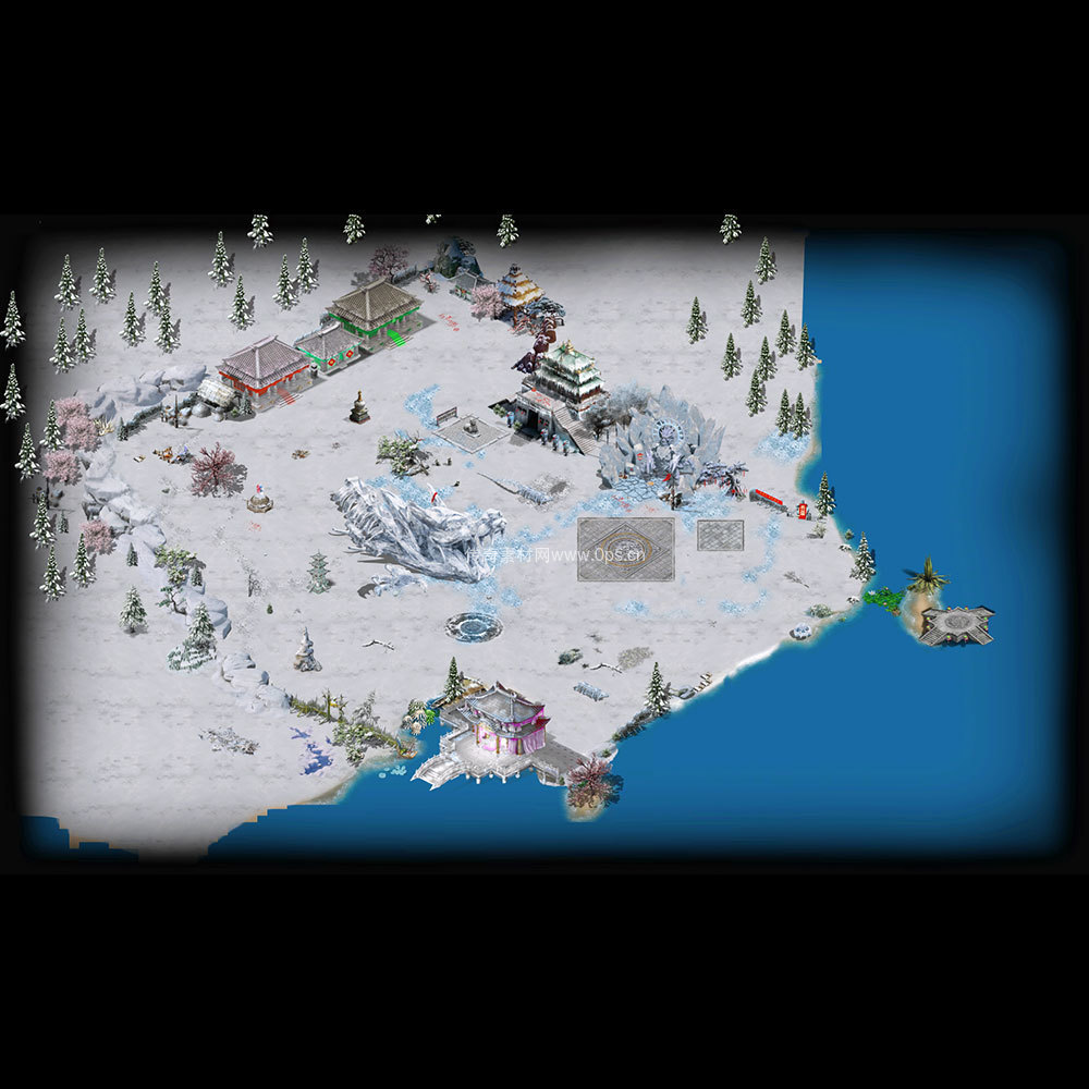 冰雪地图系列0078