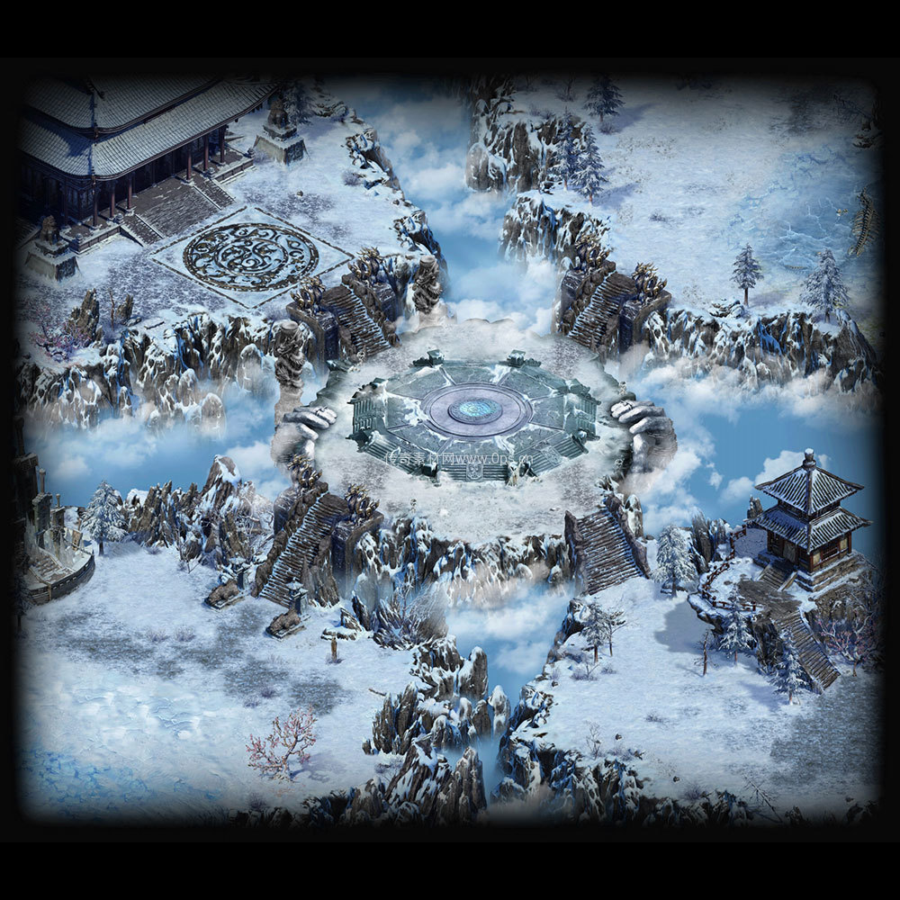 冰雪地图系列0082