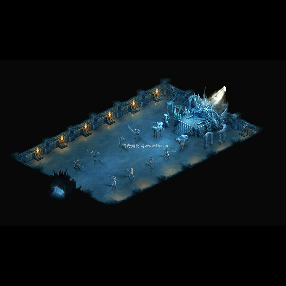 冰雪地图系列0085