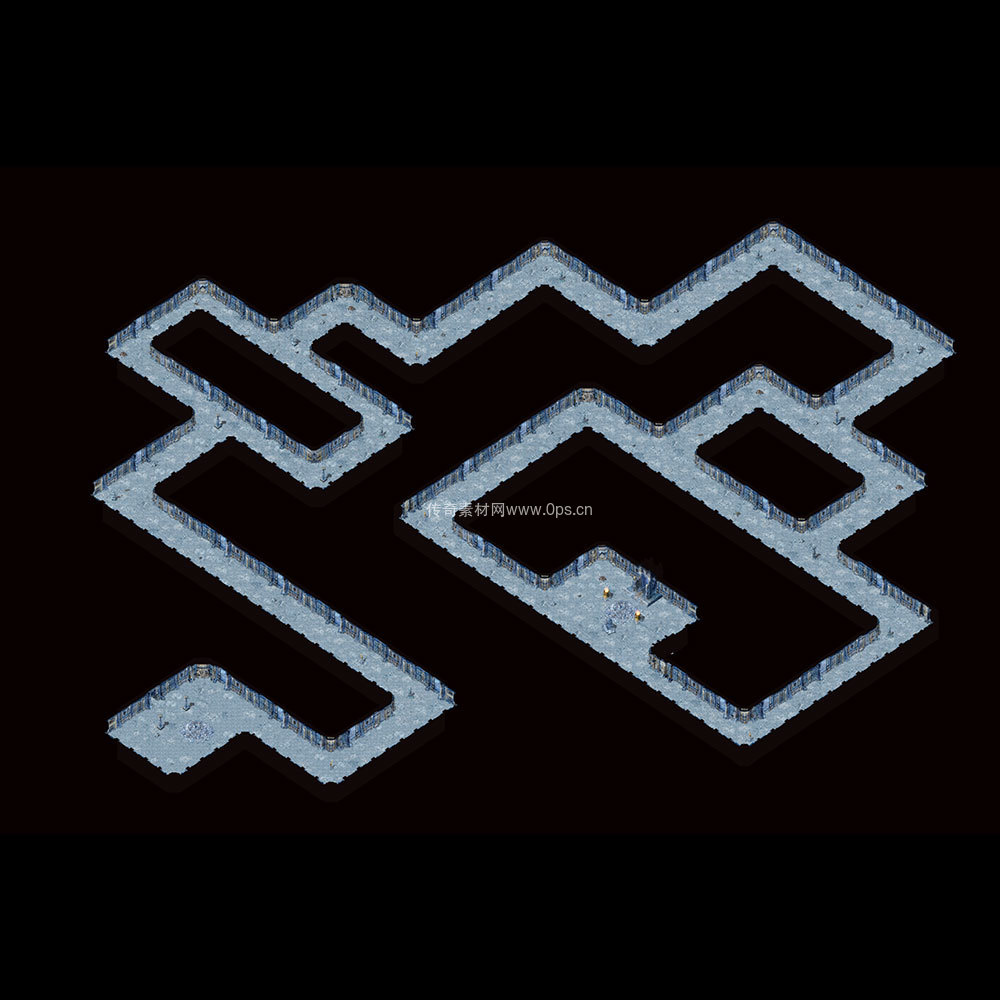 冰雪地图系列0086