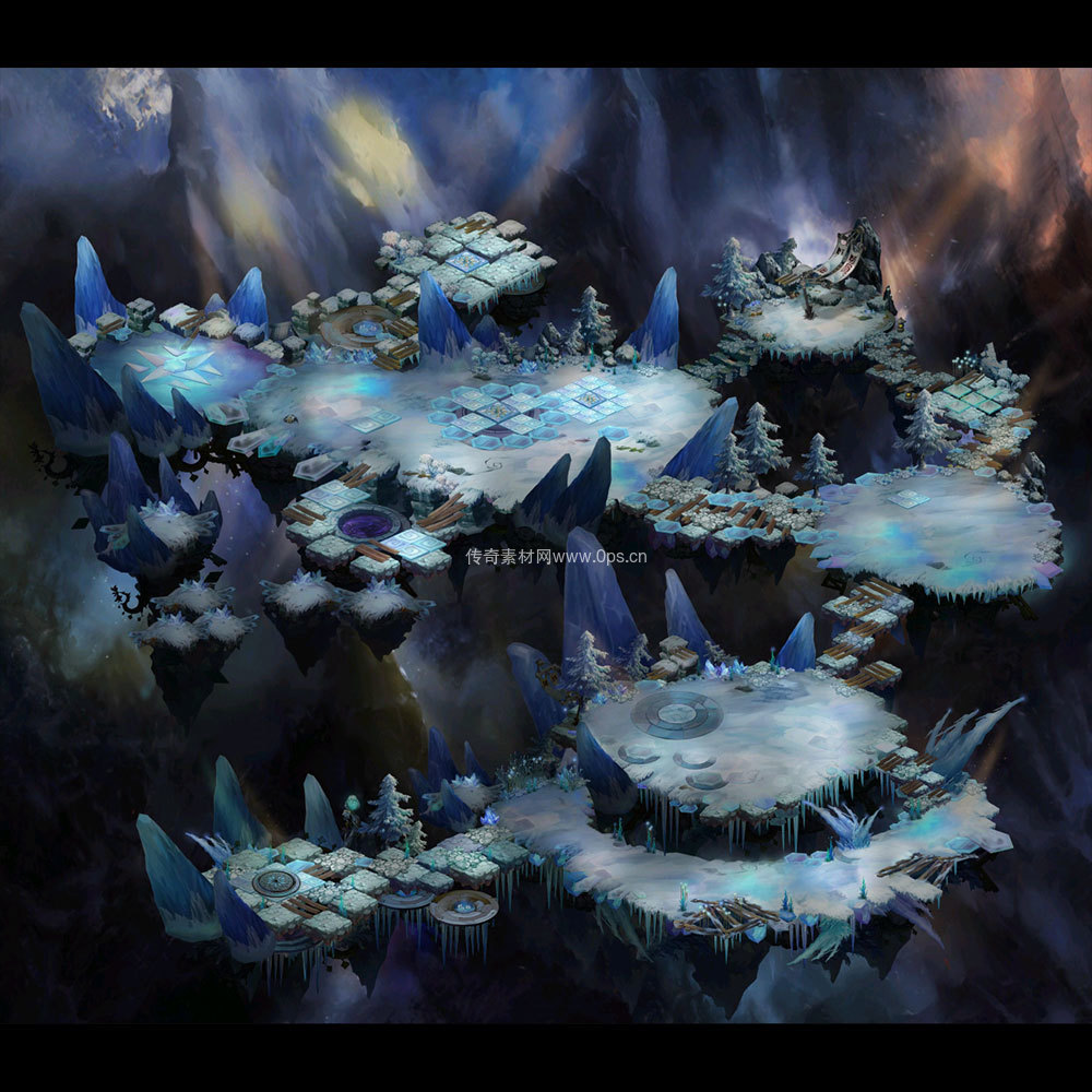 冰雪地图系列0089