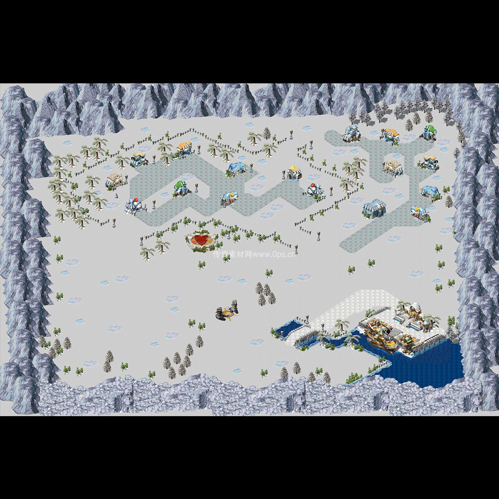 冰雪地图系列0093