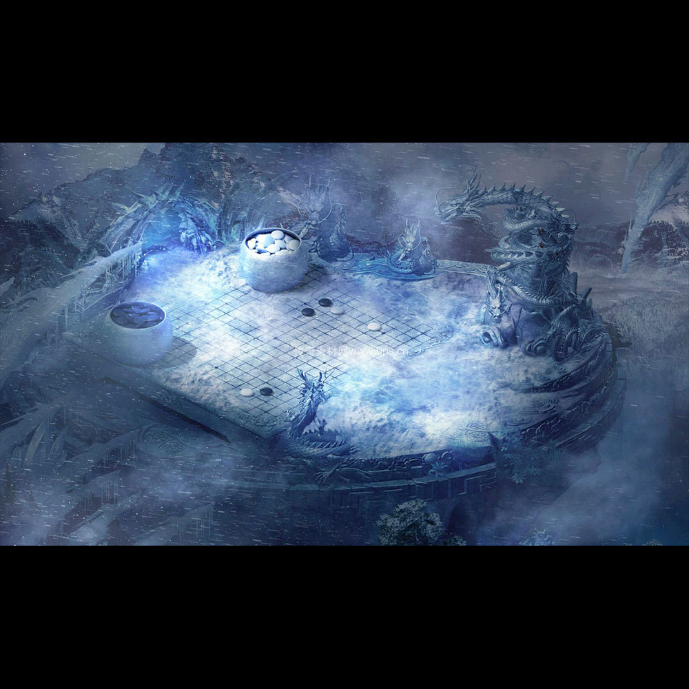 冰雪地图系列0095