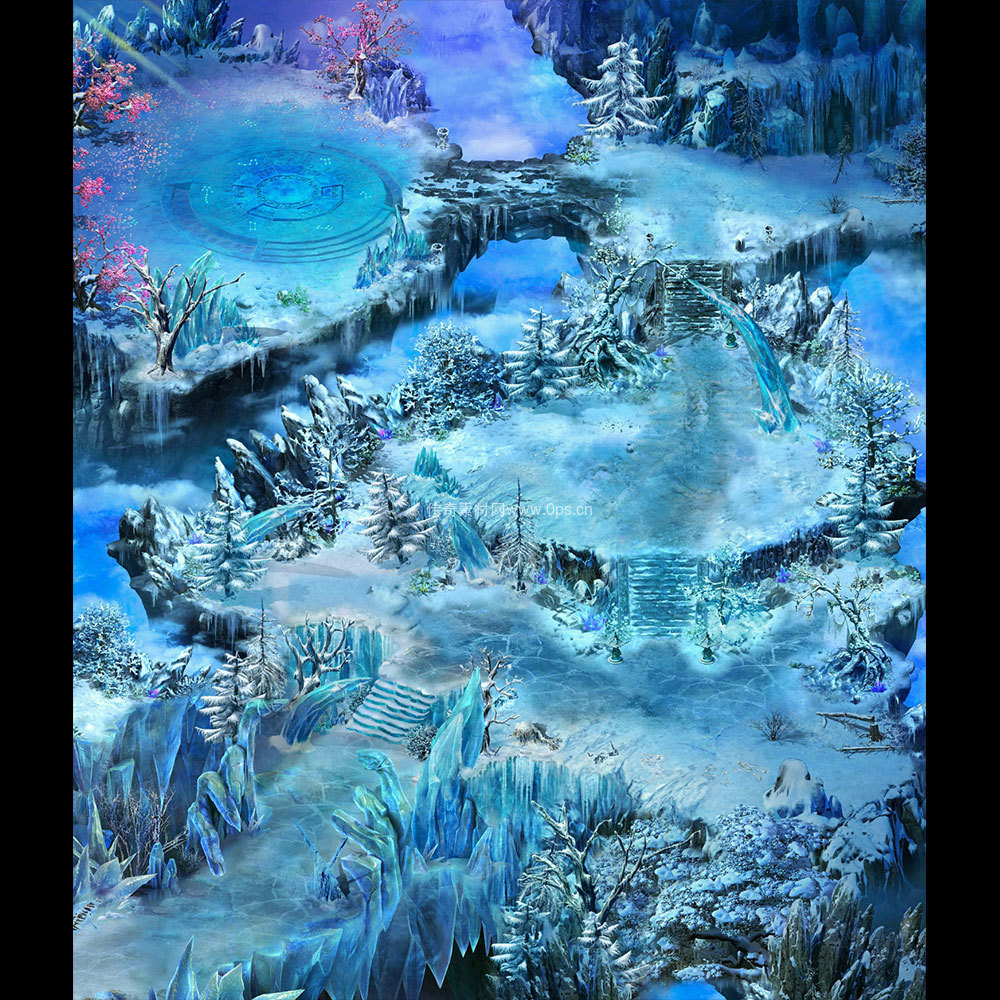 冰雪地图系列0099