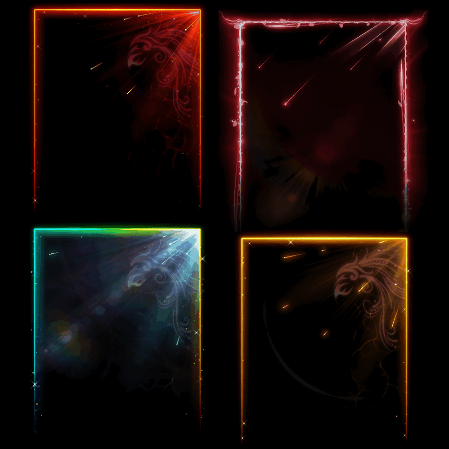 悬浮框背景特效系列0017