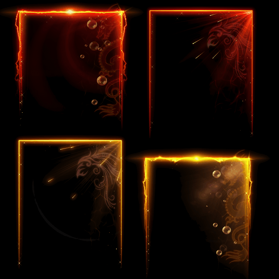 悬浮框背景特效系列0020