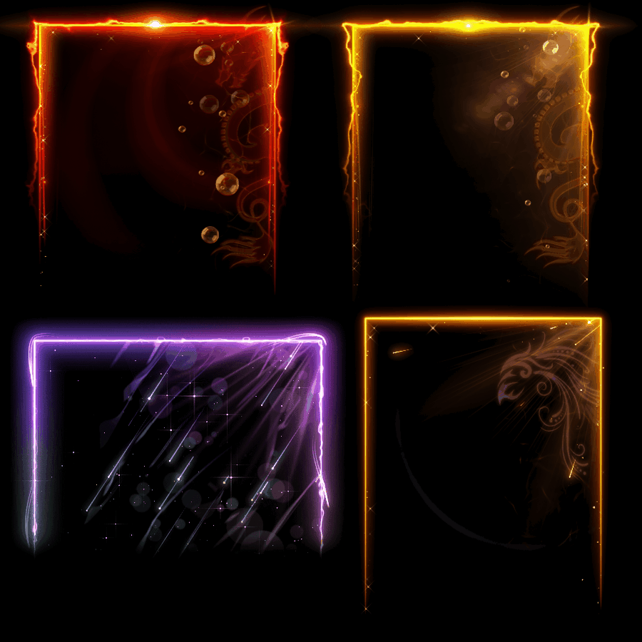 悬浮框背景特效系列0025