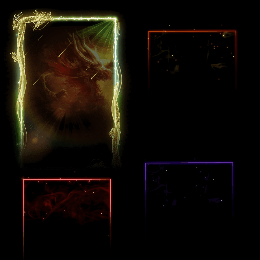 悬浮框背景特效系列0028