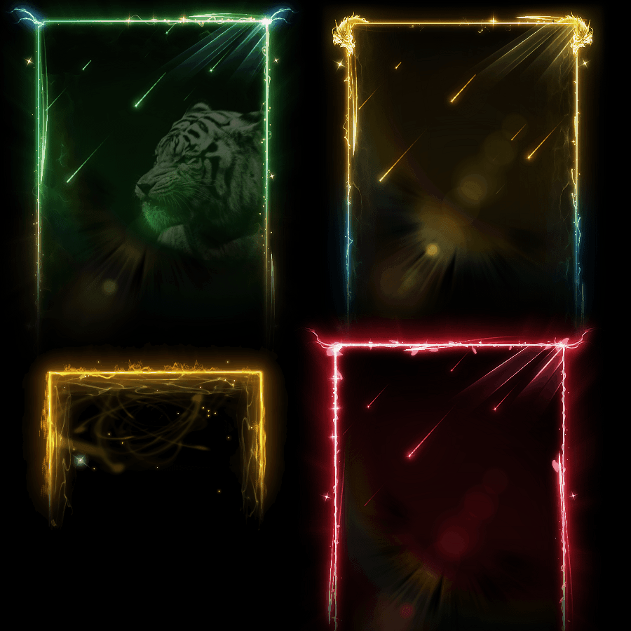 悬浮框背景特效系列0029