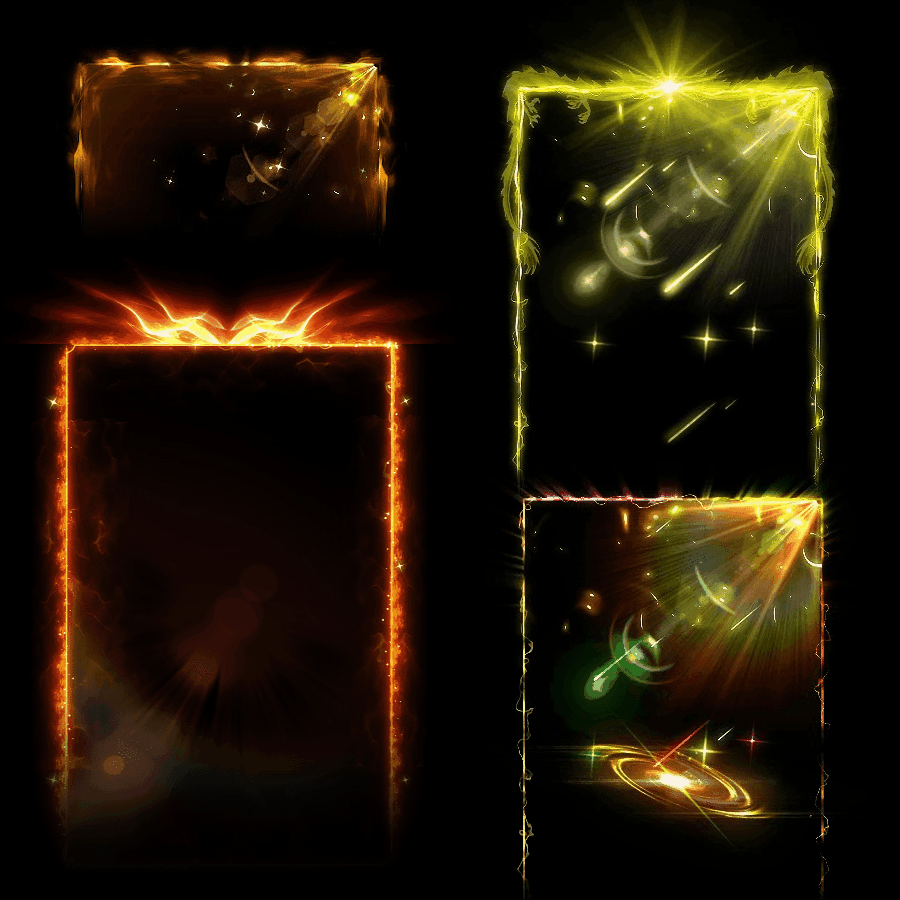 悬浮框背景特效系列0030