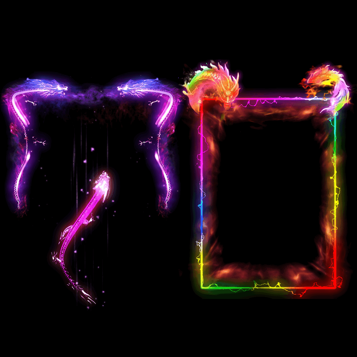 悬浮框背景特效系列0033