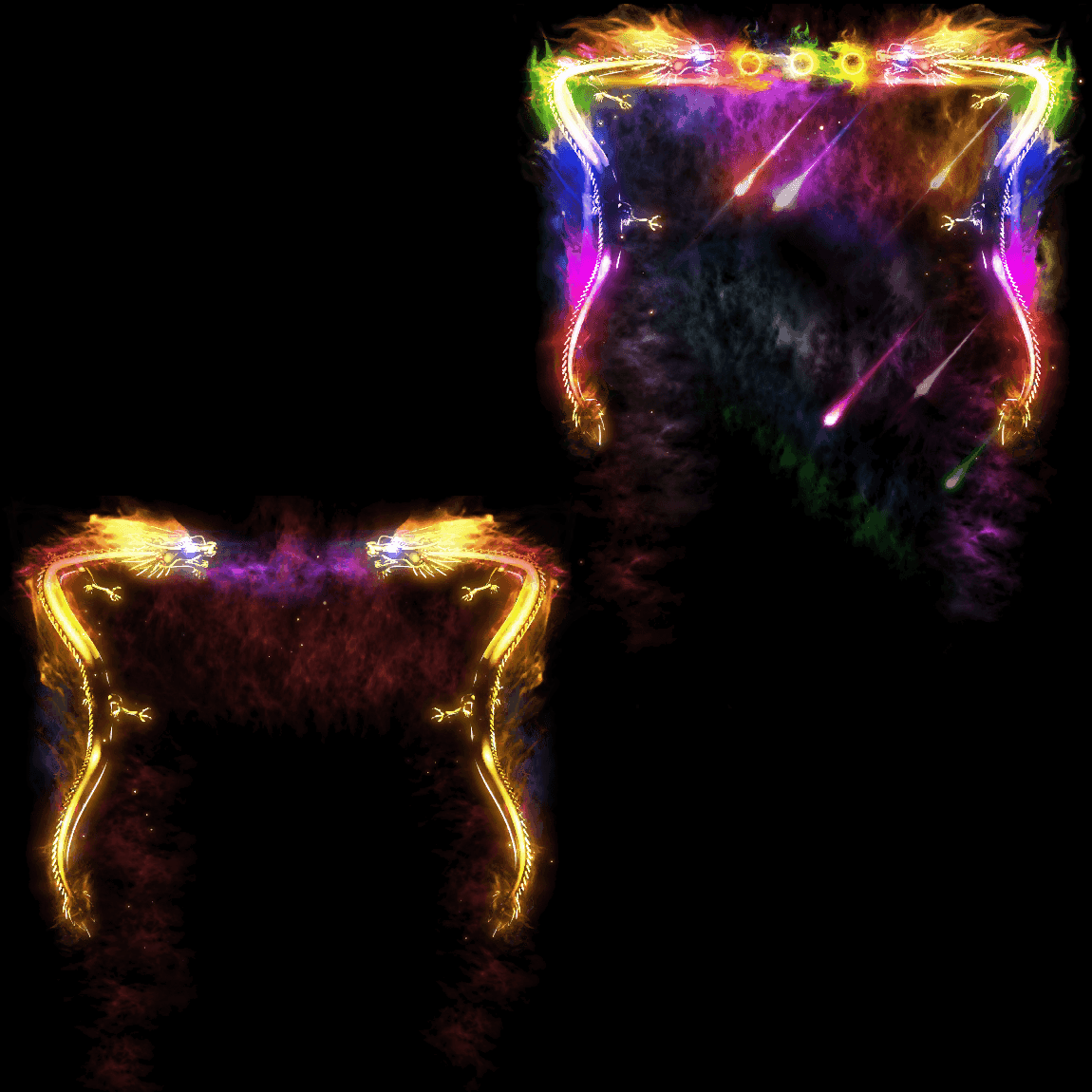 悬浮框背景特效系列0034