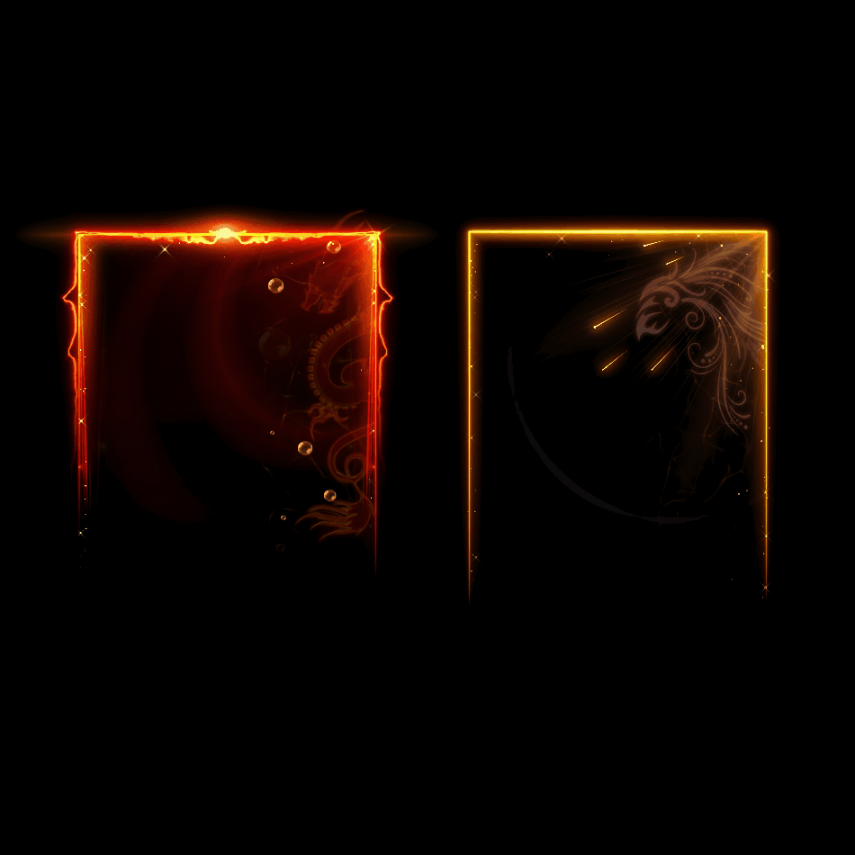 悬浮框背景特效系列0039