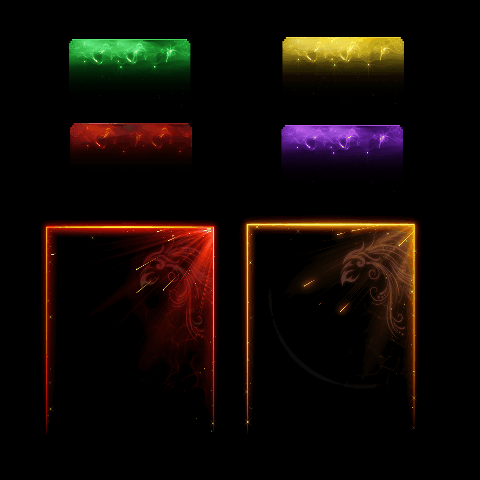 悬浮框背景特效系列0045