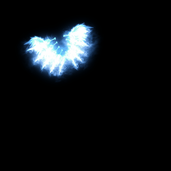 冰系攻击特效系列0039