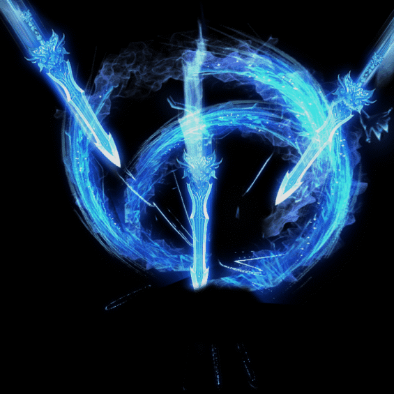 冰系攻击特效系列0046