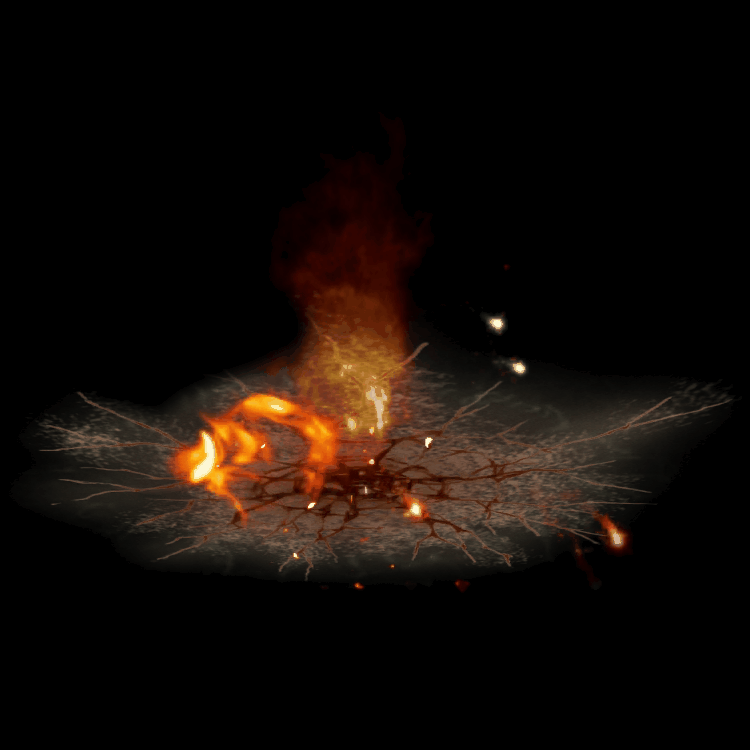 火系攻击特效系列0040