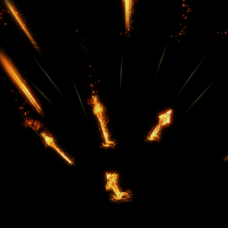 火系攻击特效系列0046