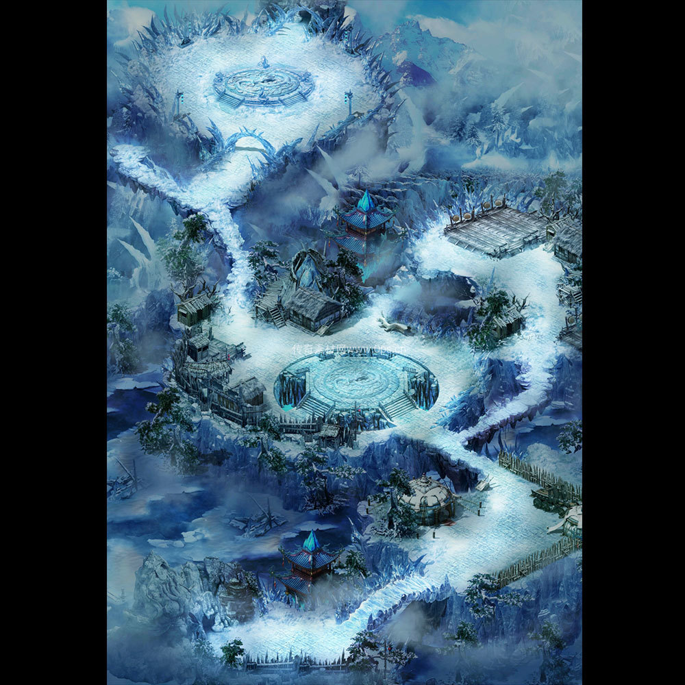 冰雪地图系列0110