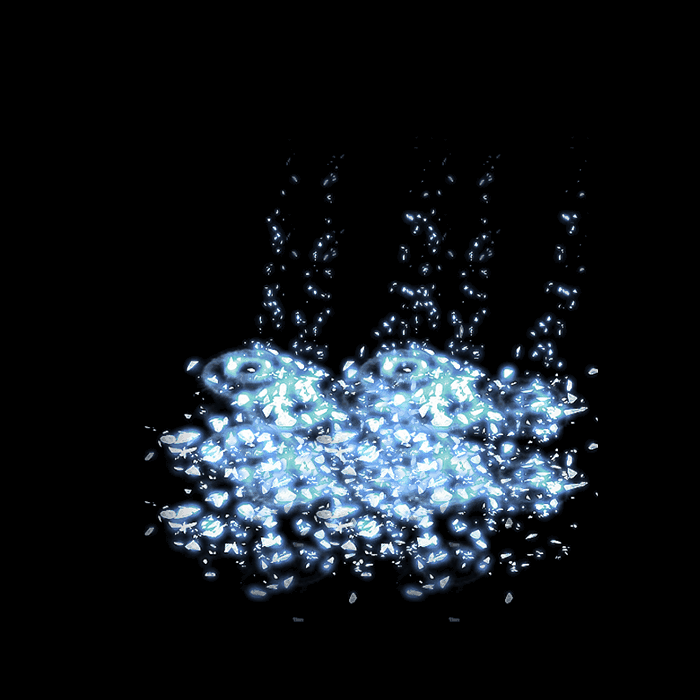 冰霜群雨技能特效系列3