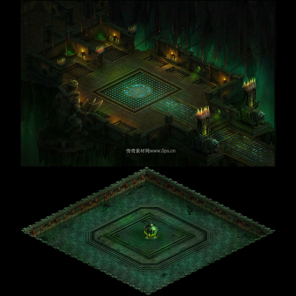 暗黑系列地图0324