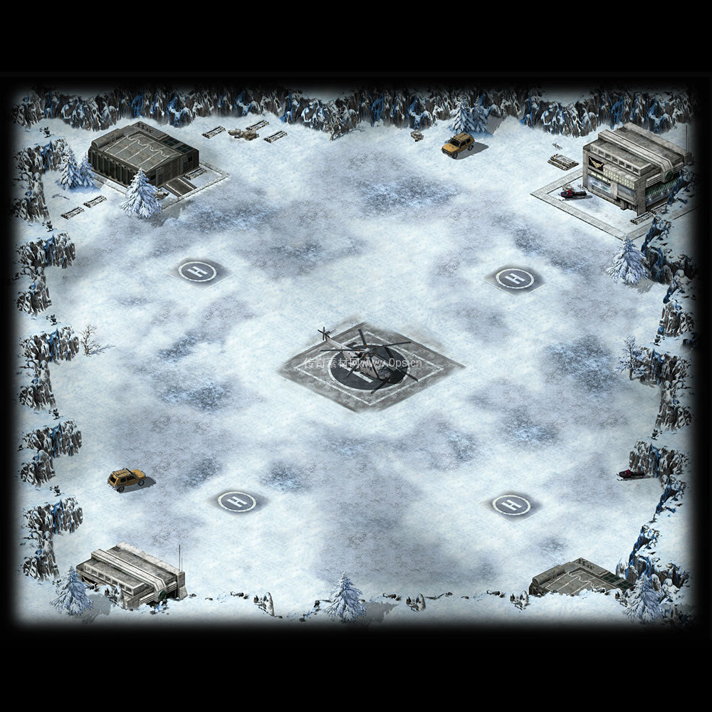 冰雪地图系列0115