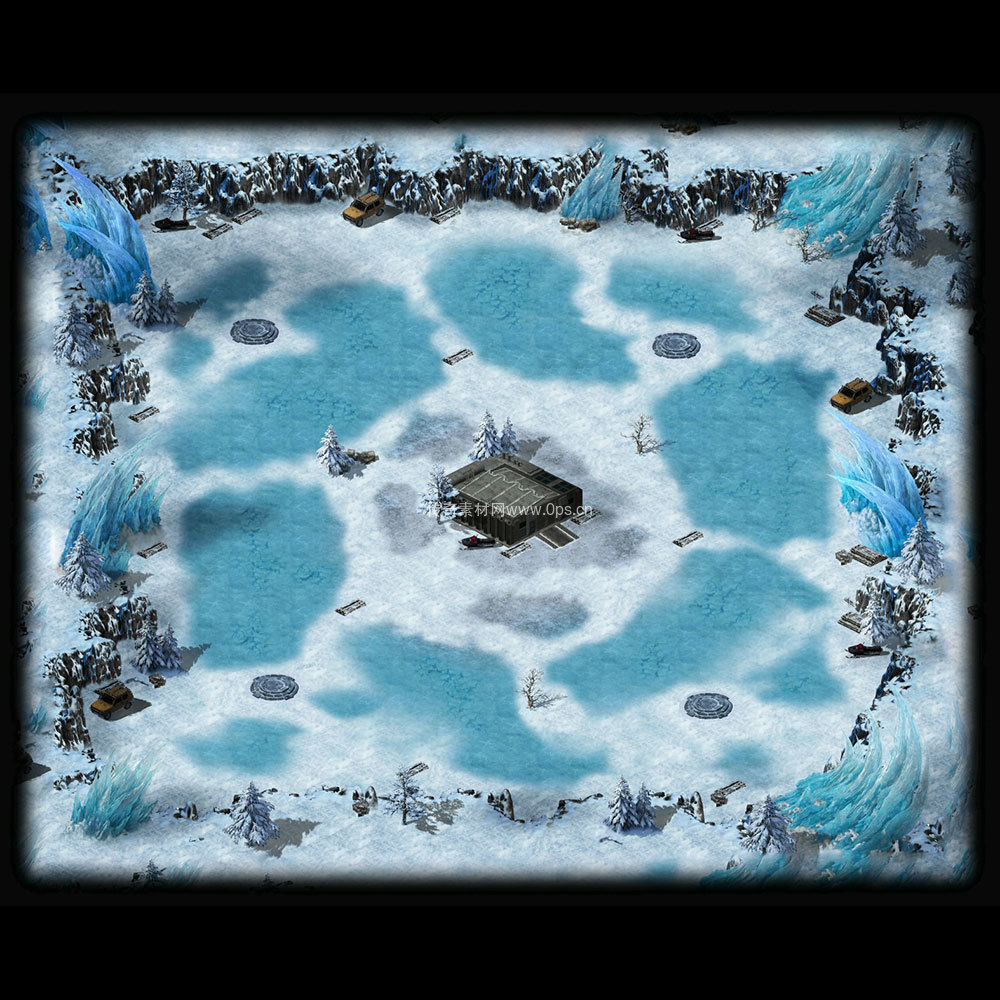 冰雪地图系列0116