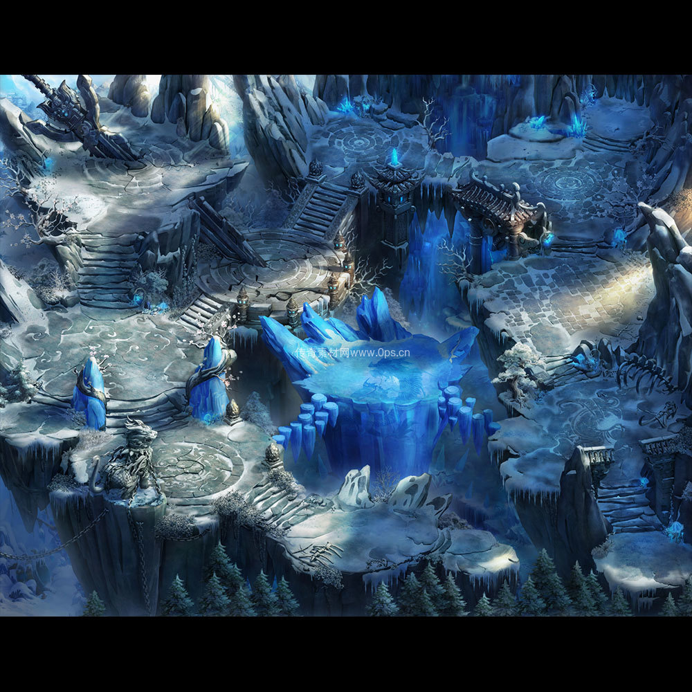 冰雪地图系列0117