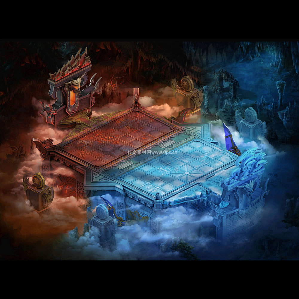 冰雪地图系列0122