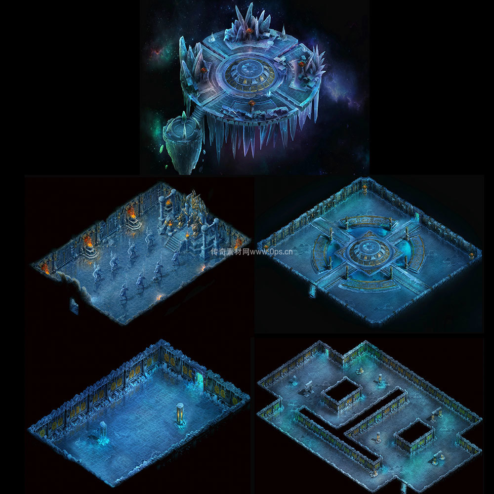 冰雪地图系列0123