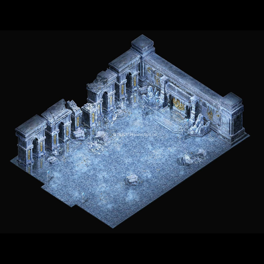 冰雪地图系列0126