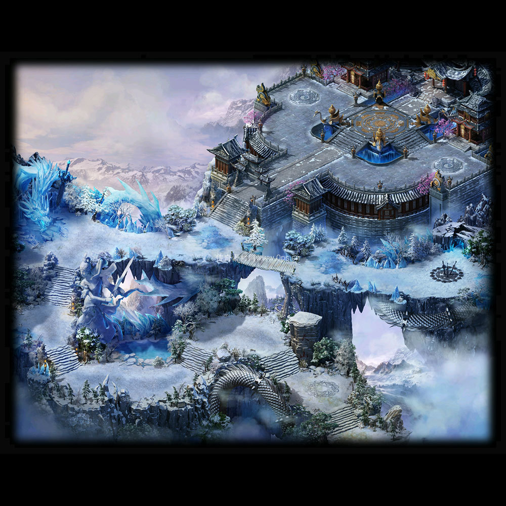 冰雪地图系列0127