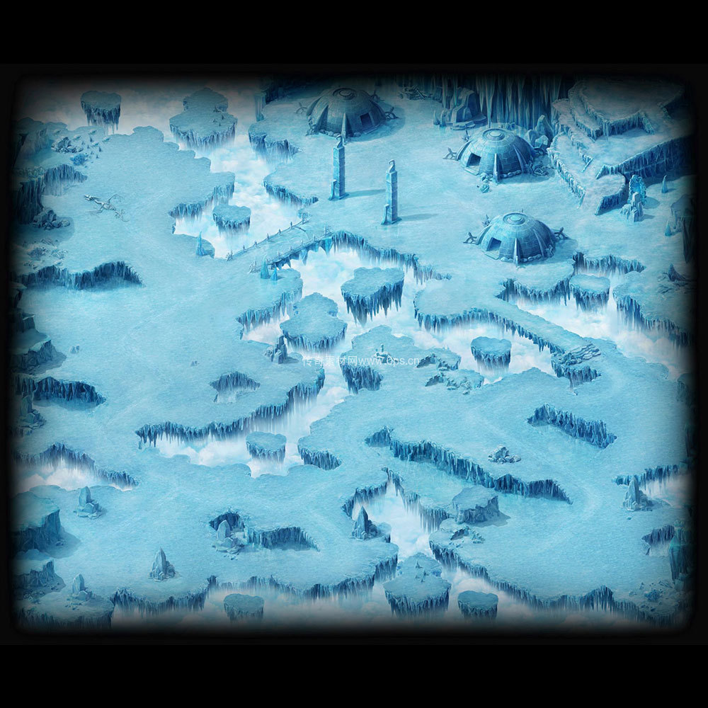 冰雪地图系列0128