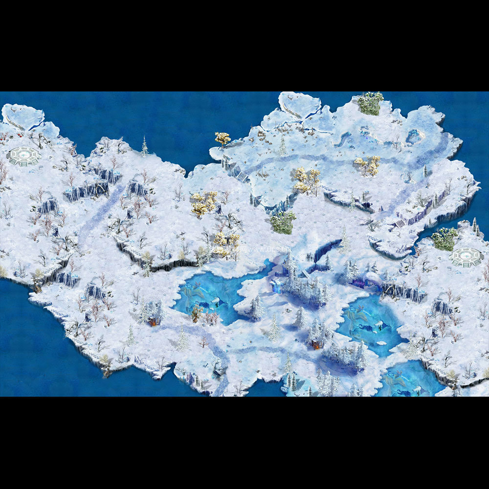 冰雪地图系列0129