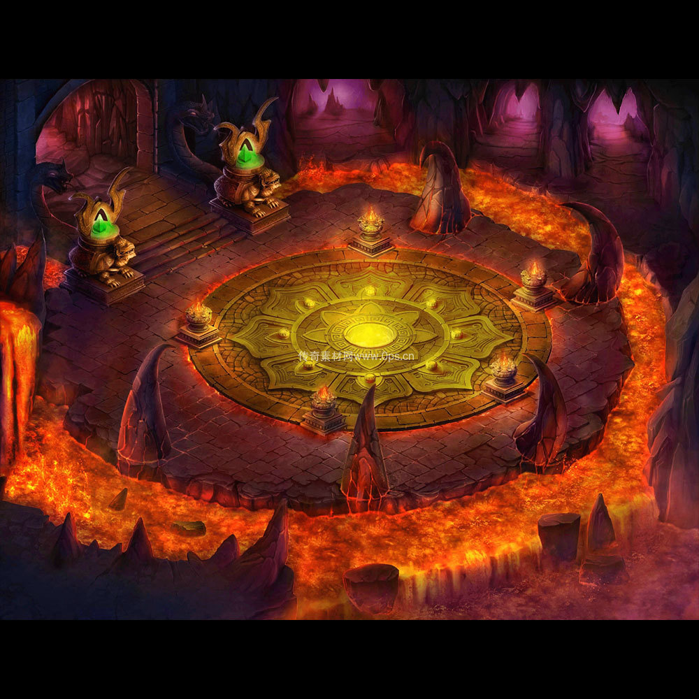 熔岩火系地图0136