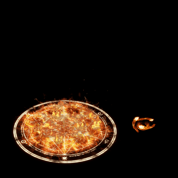 流星火雨技能特效系列7