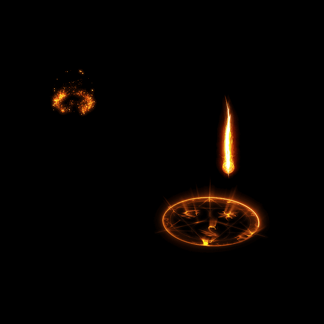 流星火雨技能特效系列8