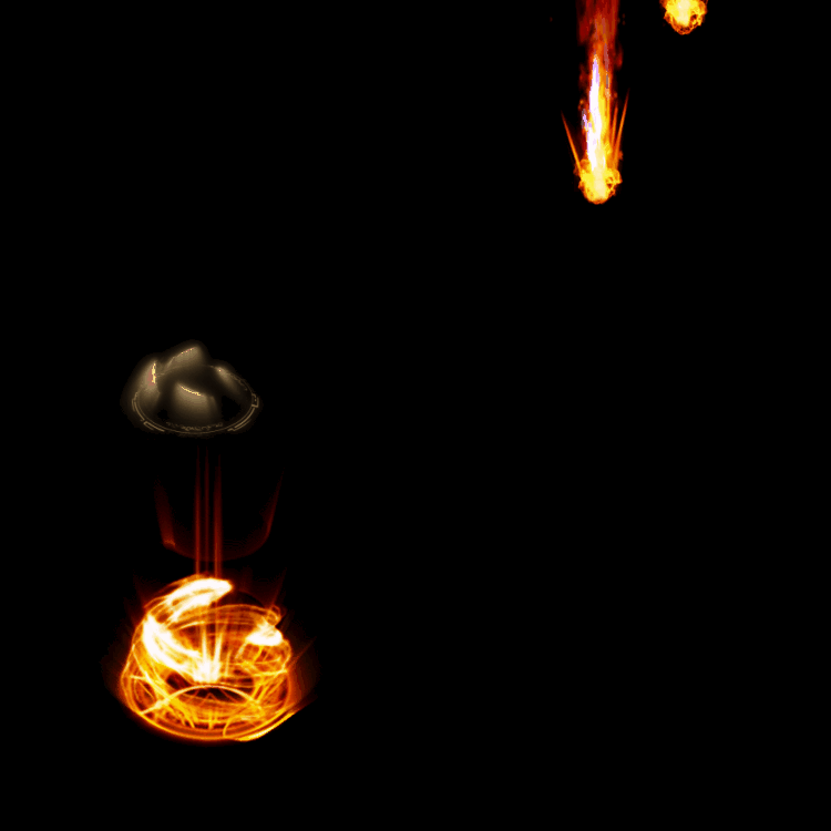 流星火雨技能特效系列12