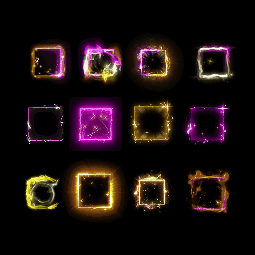 首饰内观特效框系列0047