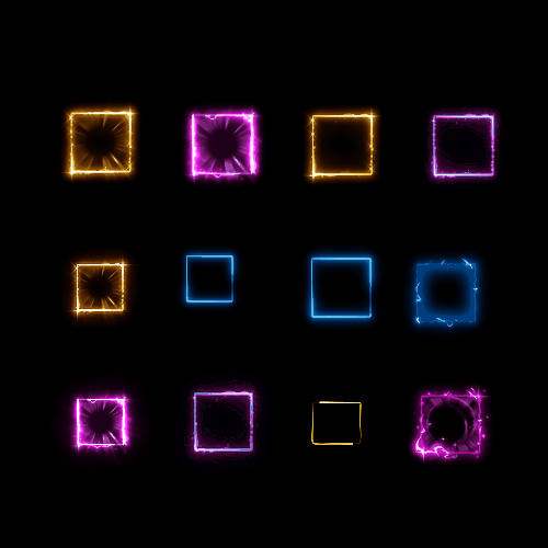 首饰内观特效框系列0049