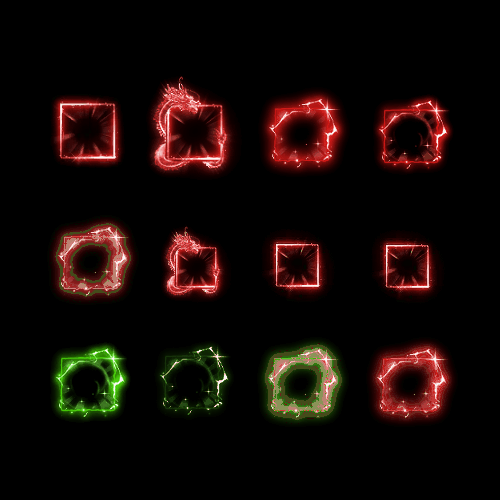 首饰内观特效框系列0050
