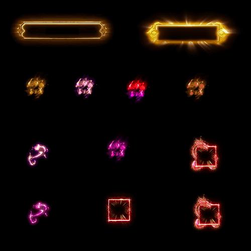 首饰内观特效框系列0051