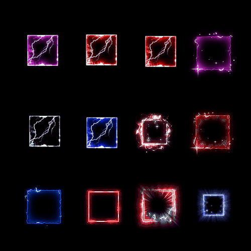 首饰内观特效框系列0054