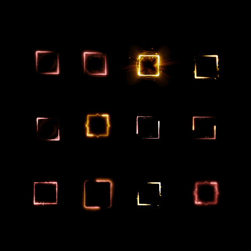 首饰内观特效框系列0060