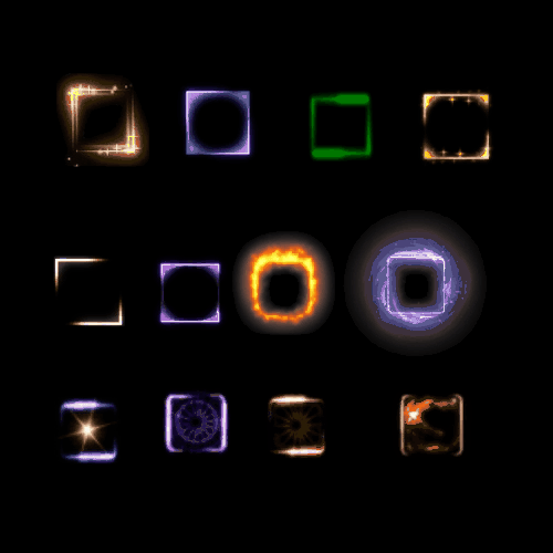 首饰内观特效框系列0061