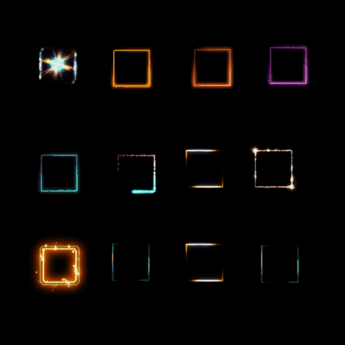 首饰内观特效框系列0062