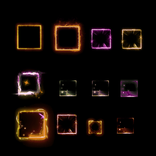 首饰内观特效框系列0064